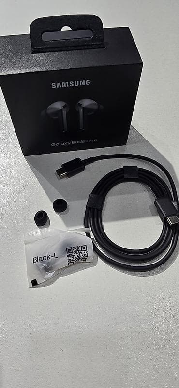 Qulaqcıqlar: Samsung Galaxy Buds3 Pro qulaqlıq Xüsusiyyətlər: - Aktiv səsboğma — 2