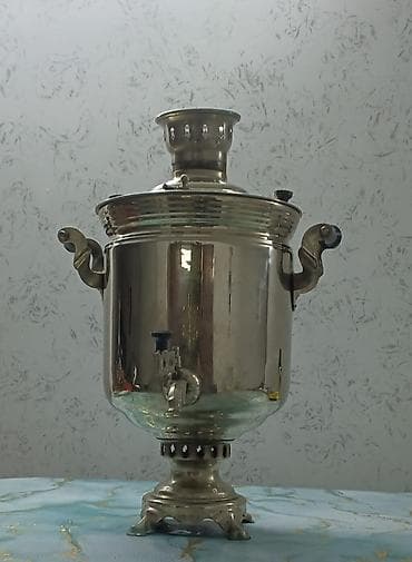 caydan: Samovar yaxşı vəziyyətdədir. Çox az istifadə olunub.7 lt-lik.Ünvan — 1