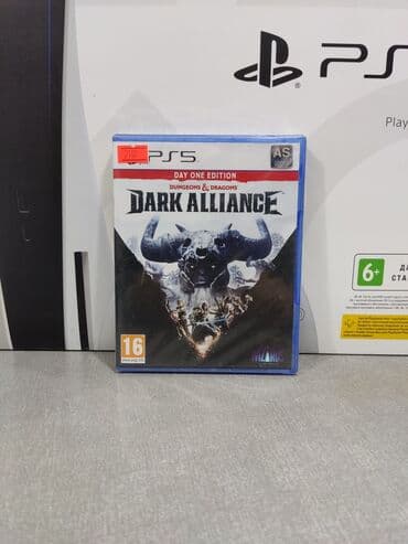 playstation 5 disksiz: Playstation 5 üçün dark alliance oyun diski. Tam yeni, original — 1