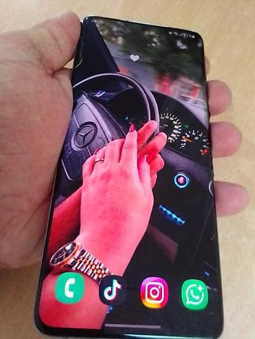 iphone xoş max: Samsung Galaxy S20 Plus, rəng - Boz, Simsiz şarj — 1