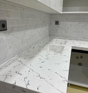 gerb ekran sekilleri: Süni mərmər və qranit mətbəx tezgahları – geniş rəng və tekstura — 4