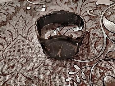 Мужская обувь: Наручные часы, Emporio Armani, цвет - Черный — 5