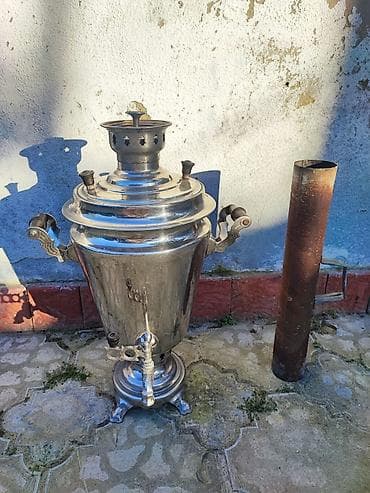 ikinci el iran sobasi: İşlənmiş Od Samovar, 7 l, Ünvandan götürmə — 3