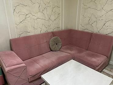 divanar: Künc divan, Açılmayan, Vеlur parça — 2