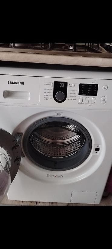 kondisioner işlenmiş: Paltaryuyan maşın Samsung, 6 kq, İşlənmiş, Avtomat, Qurutmasız, Kredit yoxdur, Ünvandan götürmə — 3