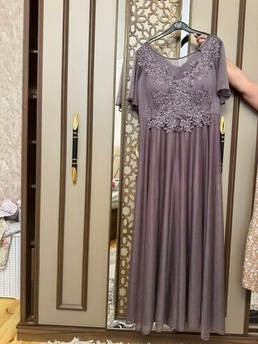 детские платья с длинным рукавом: Вечернее платье, Макси, XL — 3