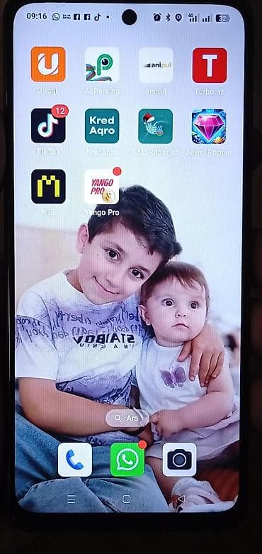 samsung telfon: Oppo A60, 256 GB, rəng - Qara, Sensor — 3