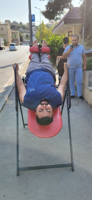 billiard stol: Fiziki terapiya və məşqlər üçün nəzərdə tutulmuş inversiya stolu — 3