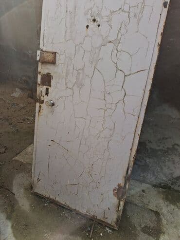 Metal qapı dəsti - Material: tam metal qapı, metal qutu/kasa ilə