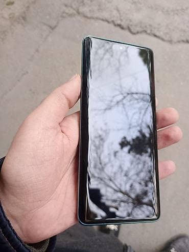 telefon kilifi: Motorola Edge, 256 GB, rəng - Mavi, Barmaq izi — 6