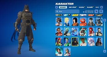 oyun notebooku: Fortnite oyun hesabı - 232 skinli hesab - İçində 100 V-Bucks - 32 — 5