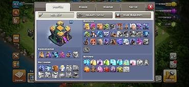 Clash of Clans hesabı – TH14 - Bələdiyyə Evi: 14🔥 - Oyun səviyyəsi — 4