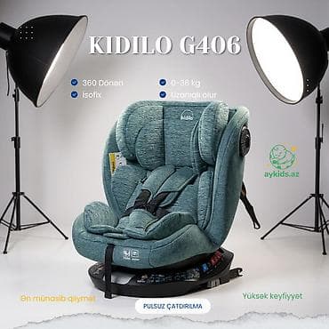 usag paltari: Kidilo G406 Uşaq Avtokreslosu Maksimum təhlükəsizlik və rahatlıq🪑 — 1
