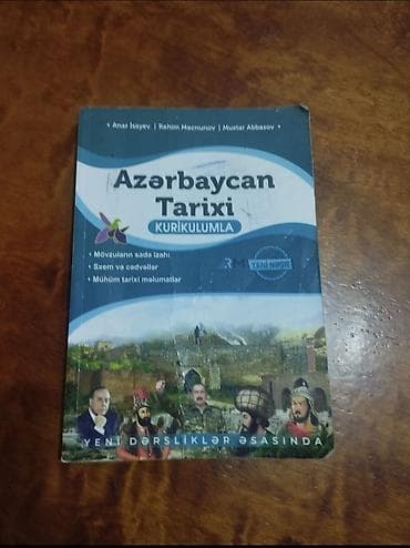 Məhsul: “Azərbaycan Tarixi – Kurikulumla” kitabı Xüsusiyyətlər: - — 1