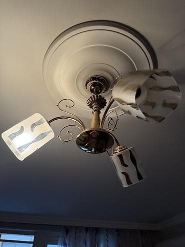 Çılçıraq, 3 lampa, Metal