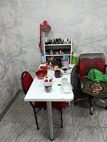 paltar rəfi: Gözəllik/saç salonu mebelləri və avadanlıqları dəsti - Vizaj və saç — 2