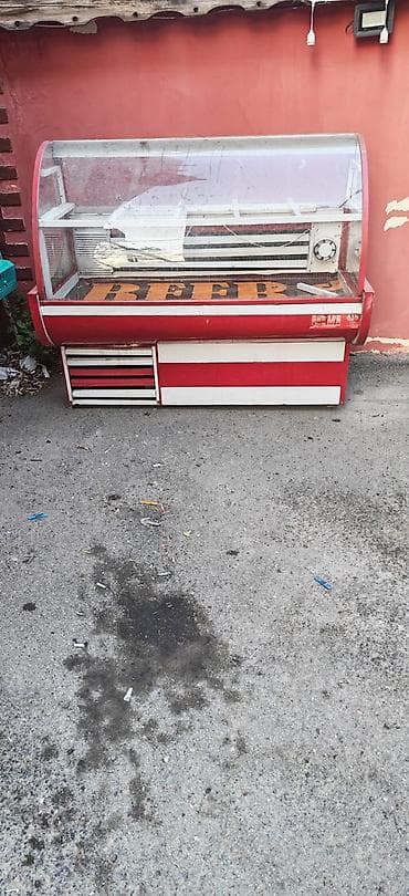 Soyuducu vitrin – mağaza/kafe üçün - Tip: Şaquli havalandırmalı, şüşə — 1