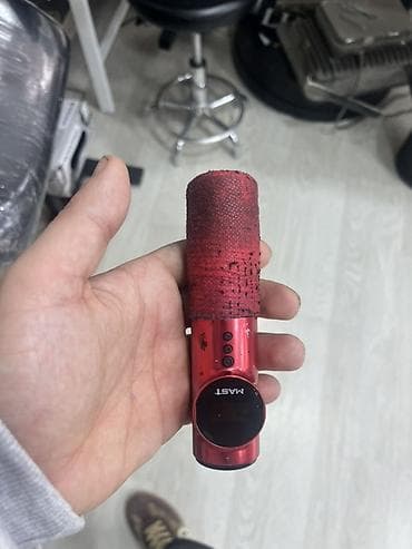 Mast markalı simsiz döymə maşını (pen tip). - Korpus: metall, qırmızı