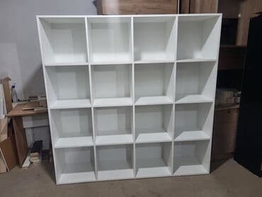 bərbər şkafı: Ofis sened refleri hundurluk 180 sm Eni 180 sm Derinlik 40 sm Refler — 4