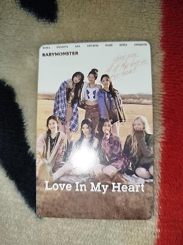 тар музыкальный инструмент купить: (DENESİ 20QEPİKDİR)❤️BABYMONSTER “Love In My Heart” kolleksiya — 2