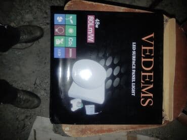 Otaq bitkiləri: Led Çılçıraq, 4 və daha çox lampa, Plastik — 2