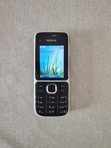Nokia C2, < 2 GB Memory Capacity, rəng - Qara, Düyməli