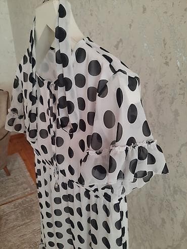 Məhsul: 2 ədəd qadın bluz/don üstü 1) Kobalt mavi, güllü naxışlı — 9