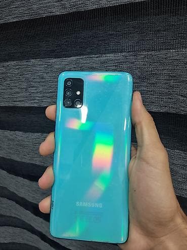 Samsung Galaxy A51, 128 GB, rəng - Mavi, İki sim kartlı lalafo.az -da Samsung Galaxy A51, 128 GB, rəng - Mavi, İki sim kartlı