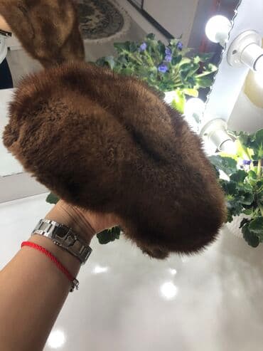 Toy paltarları və aksesuarları: Норковая шапка мужская — 4