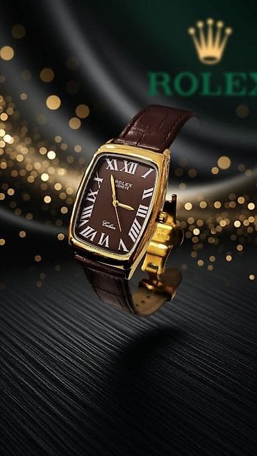 qara kemer: Qol saatı, Rolex, rəng - Qızılı — 3