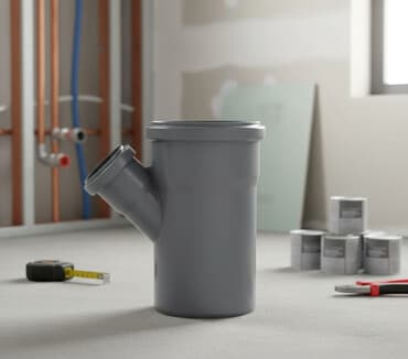 metak kanalizasiya borulari: Kanalizasiya üçün Plastik Məişət trubası — 1