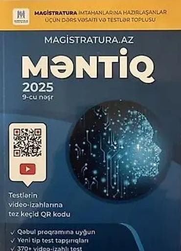 Məhsul: “MAGISTRATURA.AZ – Məntiq” 2025, 9-cu nəşr Təsvir: - at lalafo.az Məhsul: “MAGISTRATURA.AZ – Məntiq” 2025, 9-cu nəşr Təsvir: -