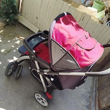 uzun bot: Uşaq arabası – Goodbaby brendi, qırmızı/boz rəng. Xüsusiyyətlər: - — 9