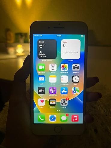 1:1 iphone: IPhone 8 Plus, Qızılı, Simsiz şarj — 3
