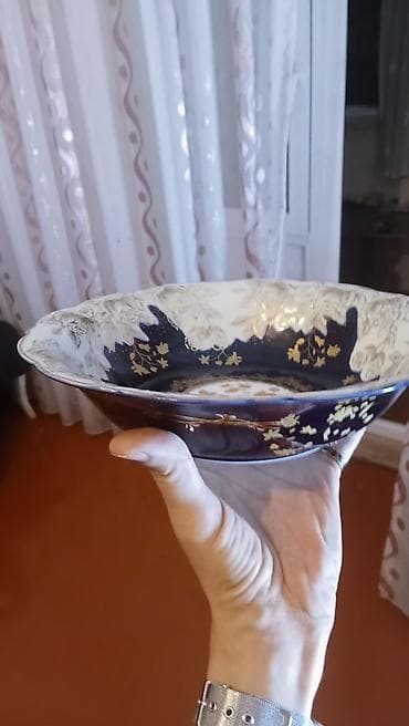 yeni il süfresi: Boşqablar, 1 əd, rəng - Ağ, Keramika — 1