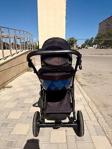 Modullu arabalar: Junama 2-si 1-də uşaq arabası – beşik və oturacaq modullu, 4 təkərli — 9