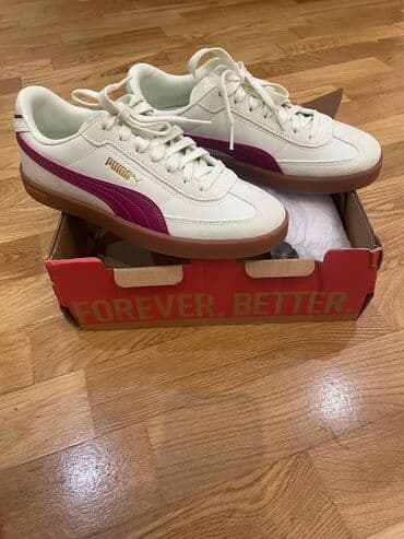 qadınlar üçün vans authentic ketlər: Puma, Ölçü: 38.5, rəng - Ağ, Yeni — 1