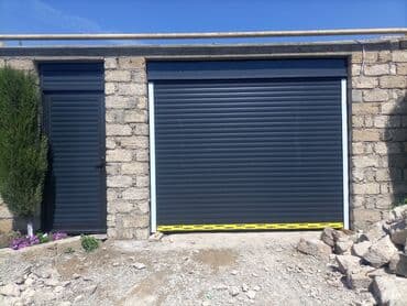 həyət qapsı: Jalüz qapılar Alüminium — 3