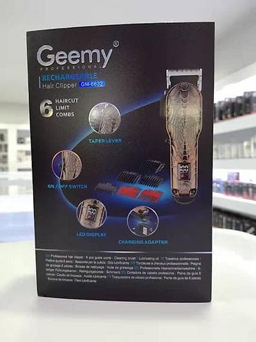 uz qrxan: Saç qırxan maşın, Geemy, Yeni, Pulsuz çatdırılma, Ödənişli çatdırılma, Rayonlara çatdırılma — 6