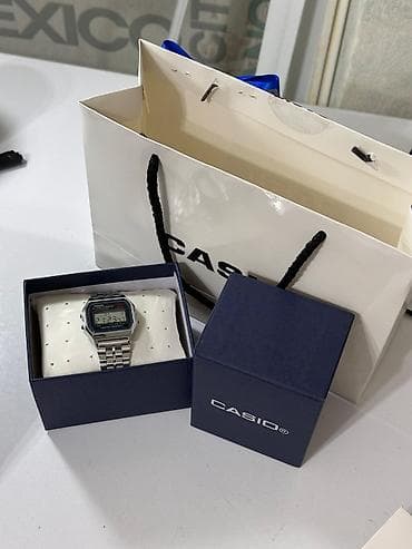 Аксессуары: Наручные часы, Casio, цвет - Серебристый — 1