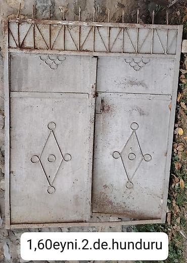 решетки на окна в баку: Dəmir darvaza və üst panel - Material: qalın metal/dəmir - Quruluş — 1