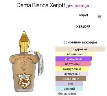 Xerjoff Casamorati Dama Bianca – qadınlar üçün niş ətir. 30 ml 80
