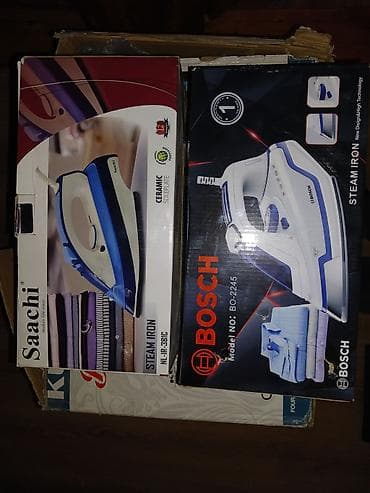 Saachi və Bosch buxarlı ütülər – qutuda - Saachi Steam Iron, model