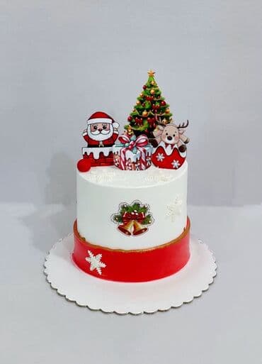 дубайский шоколад: Yeni İl temalı tortlar 🎂 Evdə bişən, yumşaq və qatqısız tortlar — 5