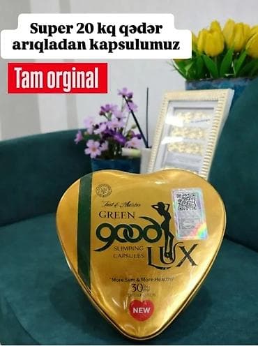 Green Good LUX Slimming Capsules – arıqlama kapsulları - Ürünün adı — 1