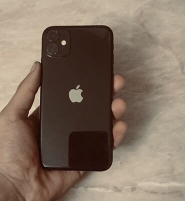 iphone 15 128 gb qiymeti: IPhone 11, 64 GB, Qara, Face ID — 1