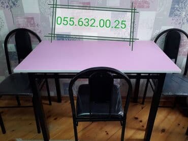 qabaq ustol: Masa və oturacaqlar dəstləri. Qabaq stolu və oturacaqlar. Stol stul — 21