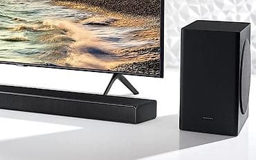 Musiqi mərkəzləri: Orginal Samsung 5.1 Soundbar HW-Q60T Bluetooth USB Optik Ev kinoteatrı — 6