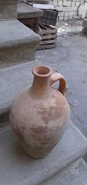gil qab: Rəng - Qəhvəyi, Keramika, 1, 2,5 bucket volume l, Azərbaycan — 4