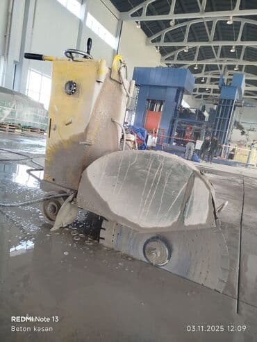 qabyuyan təmiri: #Betonkesme #betondeşmə Beton kubik kərpic - dən kəsim deşim — 6